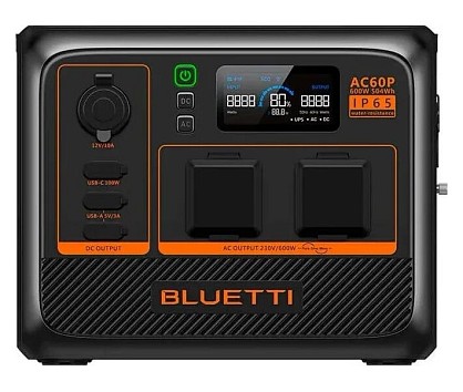 Зарядна станція Bluetti AC60P Power station