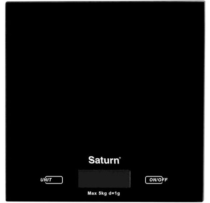 Ваги кухонні Saturn ST-KS7810 Black