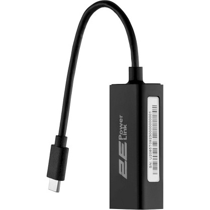 Мережевий адаптер 2E PowerLink U2085T 1xGE USB Type-C