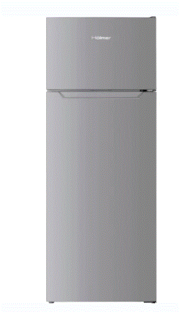 Холодильник з морозильною камерою Holmer HTF-043SS