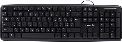 Клавіатура дротова Gembird KB-103-UA PS/2  Black