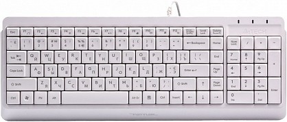 Клавіатура дротова A4Tech Fstyler FK15 White USB