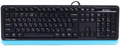Клавіатура дротова A4Tech Fstyler FKS10 Blue