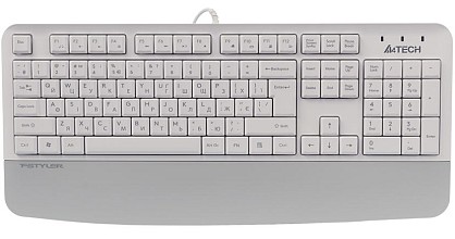 Клавіатура дротова A4Tech Fstyler FK20 USB White (FK20 White)