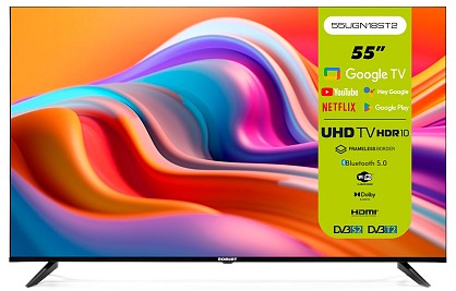 Телевізор Romsat 55UGN18ST2 Smart TV WiFi (Офіційний GOOGLE)