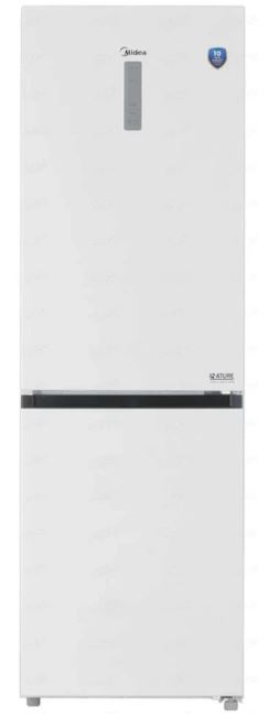 Холодильник Midea MDRB470MGF01O (білий, дисплей)