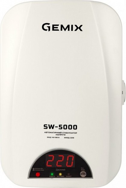 Стабілізатор напруги Gemix SW-5000