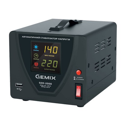 Стабілізатор напруги Gemix SDR-2000
