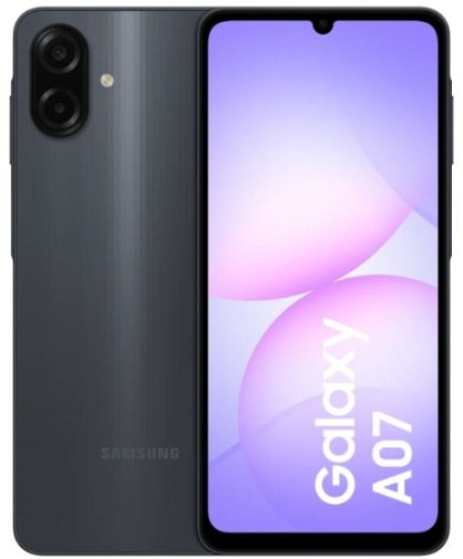 Смартфон Samsung Galaxy A07 4/128GB Black (SM-A075FZKGSEK)