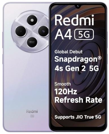 Смартфон Xiaomi Redmi A4 5G 4/128GB Sparkle Purple (Global)