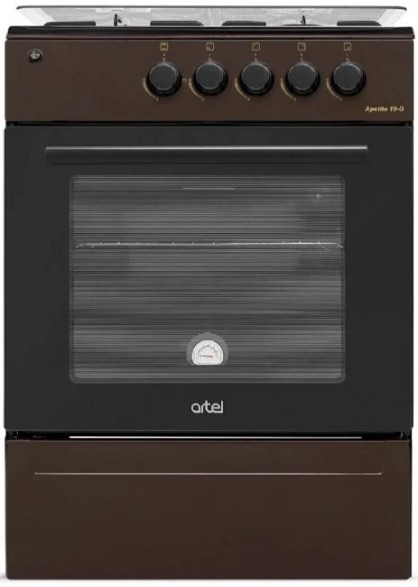 Плита газова Artel APETITO 10-G BROWN