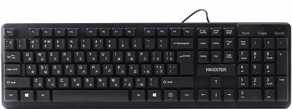 Клавіатура дротова Maxxter KBM-U01-UA