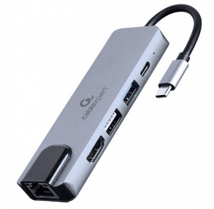 USB-хаб Cablexpert A-CM-COMBO5-04